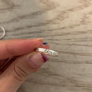 Tiffany & Co I love you ring